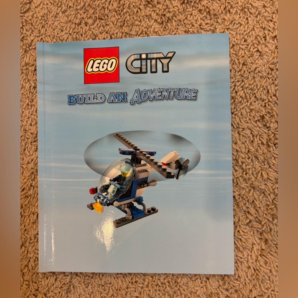 Lego City Build an Adventure Instruction Booklet